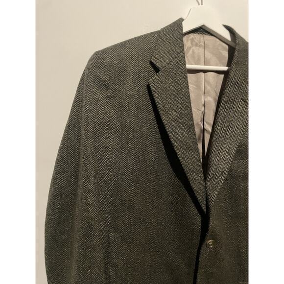 S. Cohen Wool Cashmere Blazer 42t Gray Design Blazer Jacket - Picture 3 of 9